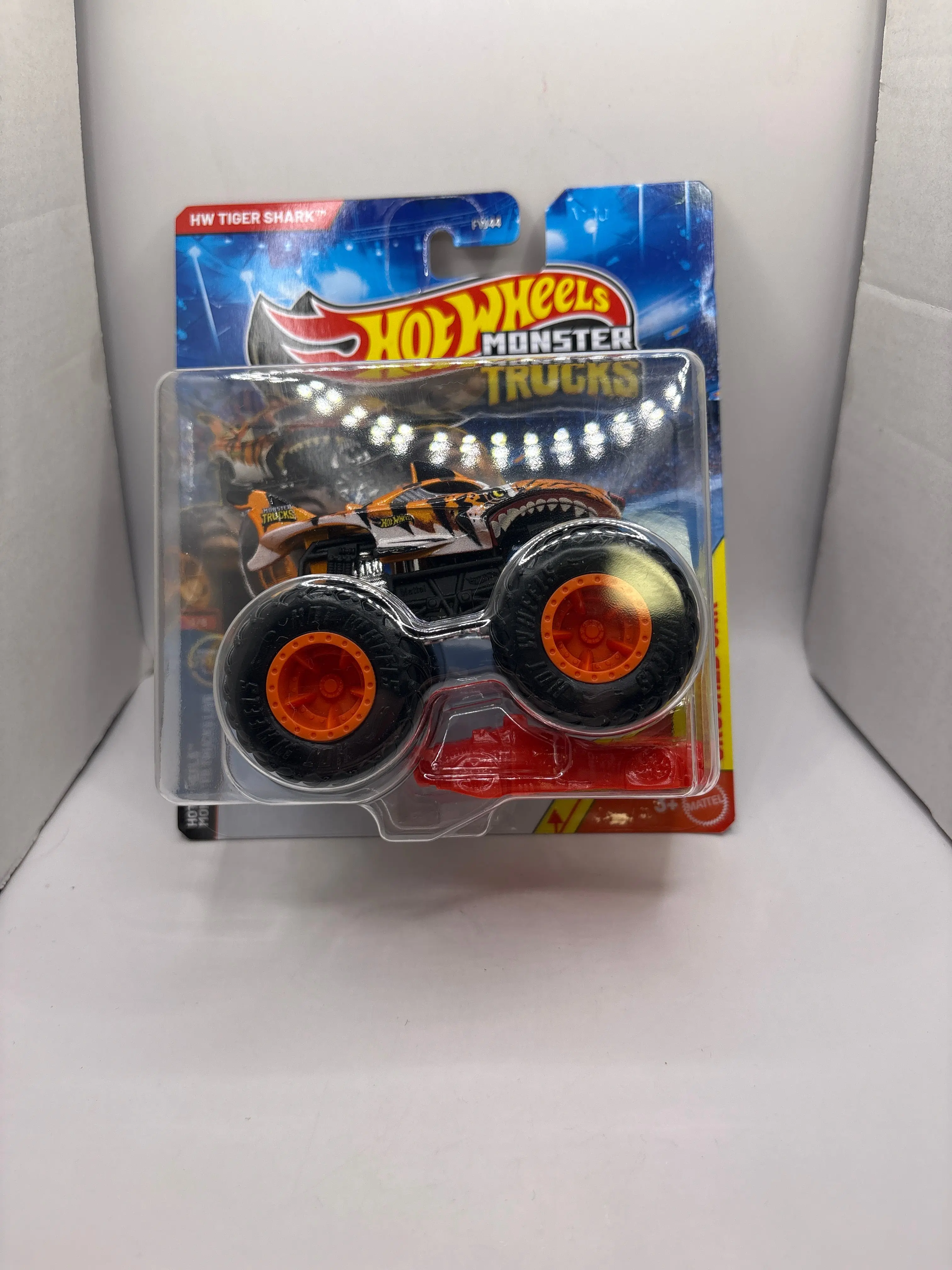 Hot Wheels HW Tiger Shark Monster Truck Diecast orange