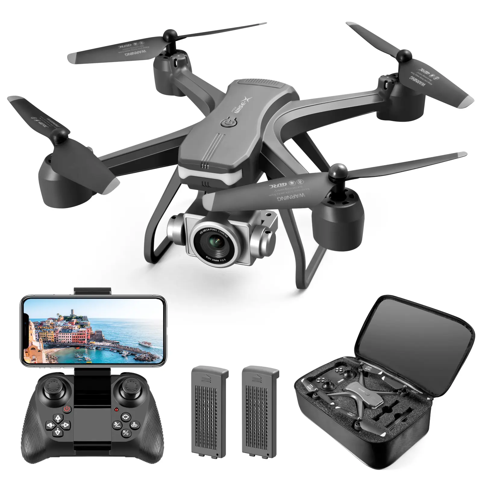 2026 4DRC NEW RC Drone 4K 1080P Camera For Adult RC Quadcopter WiFi FPV 2 Battery,NEW YEAR GIFTS,CHRISTMAS GIFTS