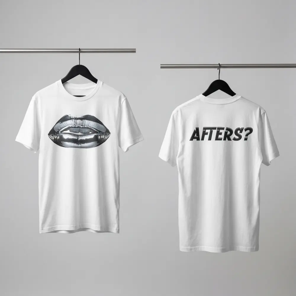 '4FTERS' Men's Basic T-Shirt, Casual Daily Wear Fashion Clothing Accessory