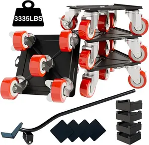 Furniture Dolly Furniture Movers with 5 Wheels, for Moving Heavy Furniture