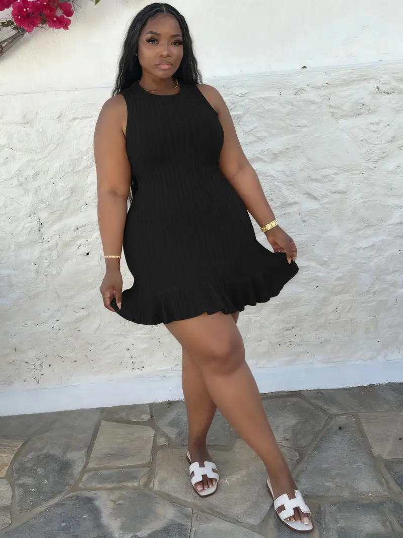 princess polly baby blue dress Plus Size Sleeveless Dress with Shoulder Pads in Mustard * Save during our  Spring Sale!, Shop our $25 Clearance Sale + Save 40% off at checkout on  regular-priced items!, www.ChicAndCurvy.com main image 1