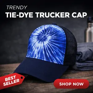 TRUCKER HATS  BLUE OCEAN