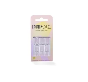 I Do | Classic French w/ Accent White Design | Press On Nails