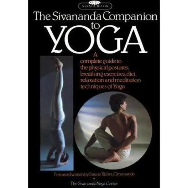 USED Book - The Sivananda Companion to Yoga: A Complete Guide to the Physical Postures, Breathing Exercises, Diet, Relaxation and Meditation Techniques of Yoga by Sivananda Yoga Center (Paperback) - english