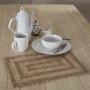 Cobblestone Braided Rectangle Placemat