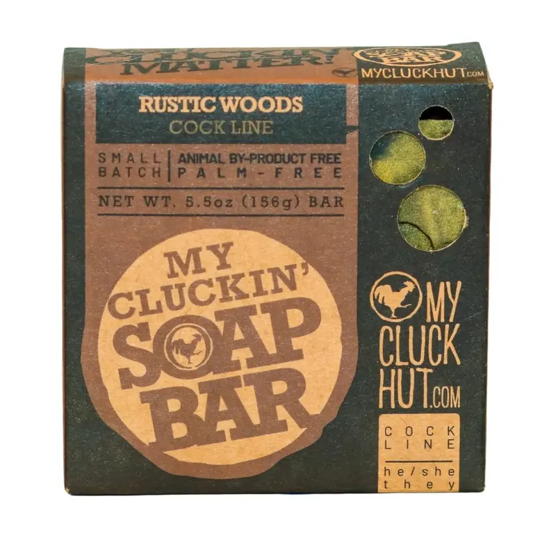 Rustic Woods | My Cluckin' Soap Bar