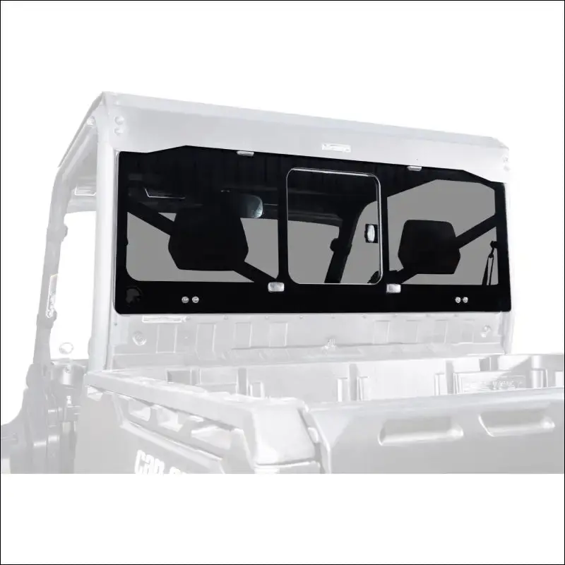 Can Am Defender Glass Sliding Rear Windshield