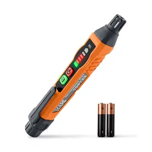 TopTes PT177 Gas Leak Detector, Natural Gas Detector with Audible & Visual Alarm, Portable Gas Sniffer to Locate Combustible Gas Leak Sources Like Methane, Propane for Home (Includes Battery x2)-Orange Safety