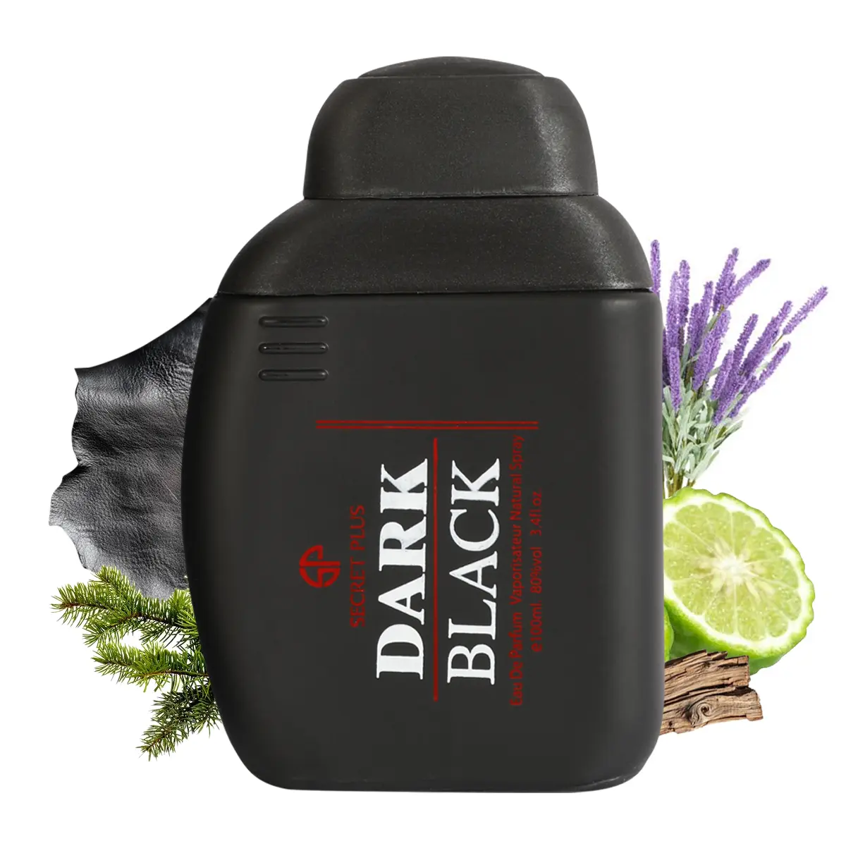 Secret Plus DARK BLACK Eau De Parfum Natural Spray for Men 100Ml/3.4fl.oz.