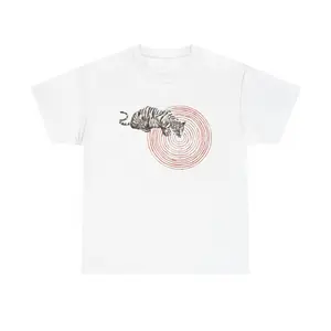 Tiger Drinking Tee |   Tiger Graphic T-Shirt, Vintage Tiger Illustration