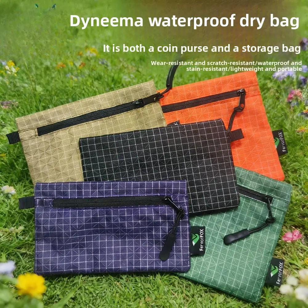 Outdoor hiking and camping card bag external hanging lightweight wallet passport bag Daima waterproof bag portable and wear-resistant