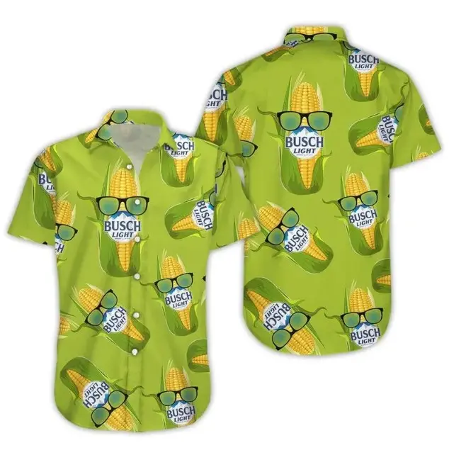 Light Beer Corn Hawaiian Shirt