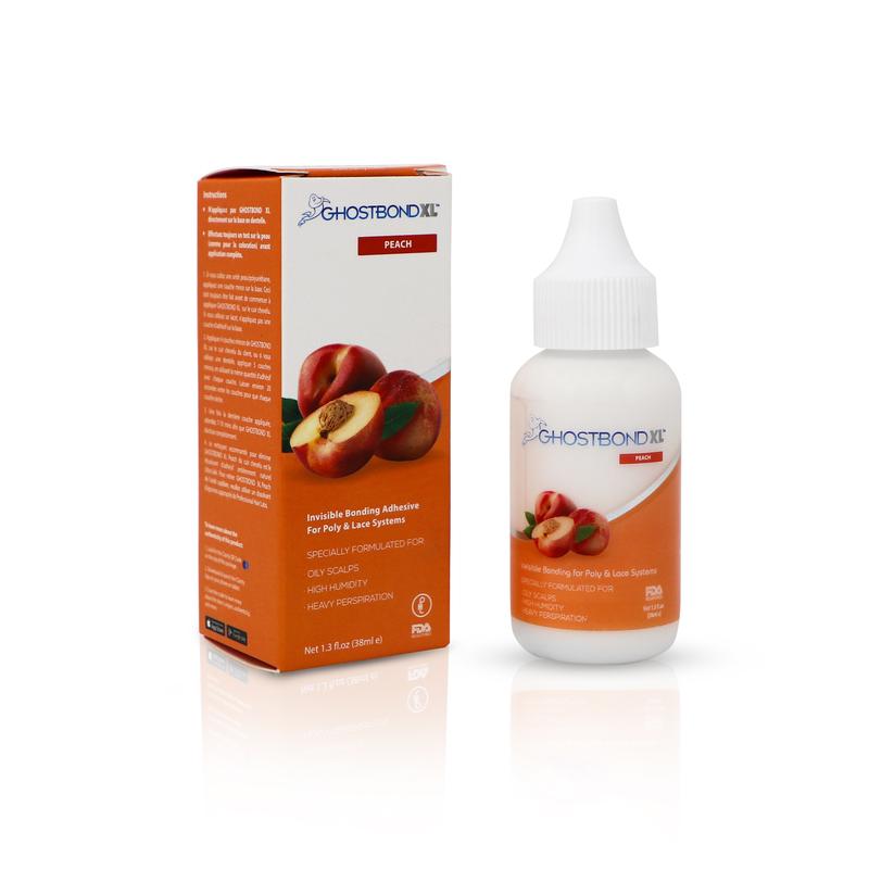 GHOSTBOND XL Scented Wig Glue Watermelon • Coconut • Green Apple • Rose • Peach • Professional Hair Labs Water Based Humidity Resistant Adhesive