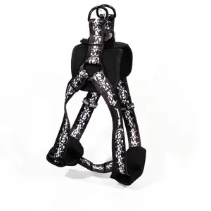 TRIANGLE HARNESS - BARB WIRE BLACK