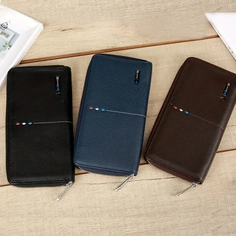 ju Intelligent Wallet Anti-lost Tracker Purse Wallet Purse, Genuine Leather Card Holder Wallet Clutch Wallet, Position Record (Via Phone GPS) Valentines Day Gift For Men yg