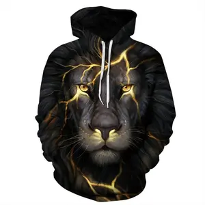 3D Lion Hoodies