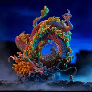 OP Momonosuke Big Dragon & Luffy Figure Ichiban kuji Onigashima Last one