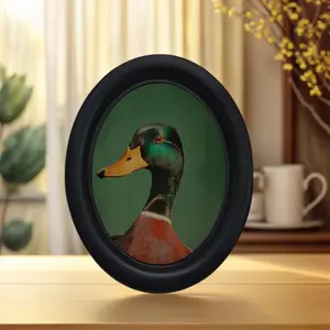 Vintage Art Duck Pattern Decorative Home Item, Perfect for Halloween Christmas Thanksgiving Wall Decoration, Room Decoration