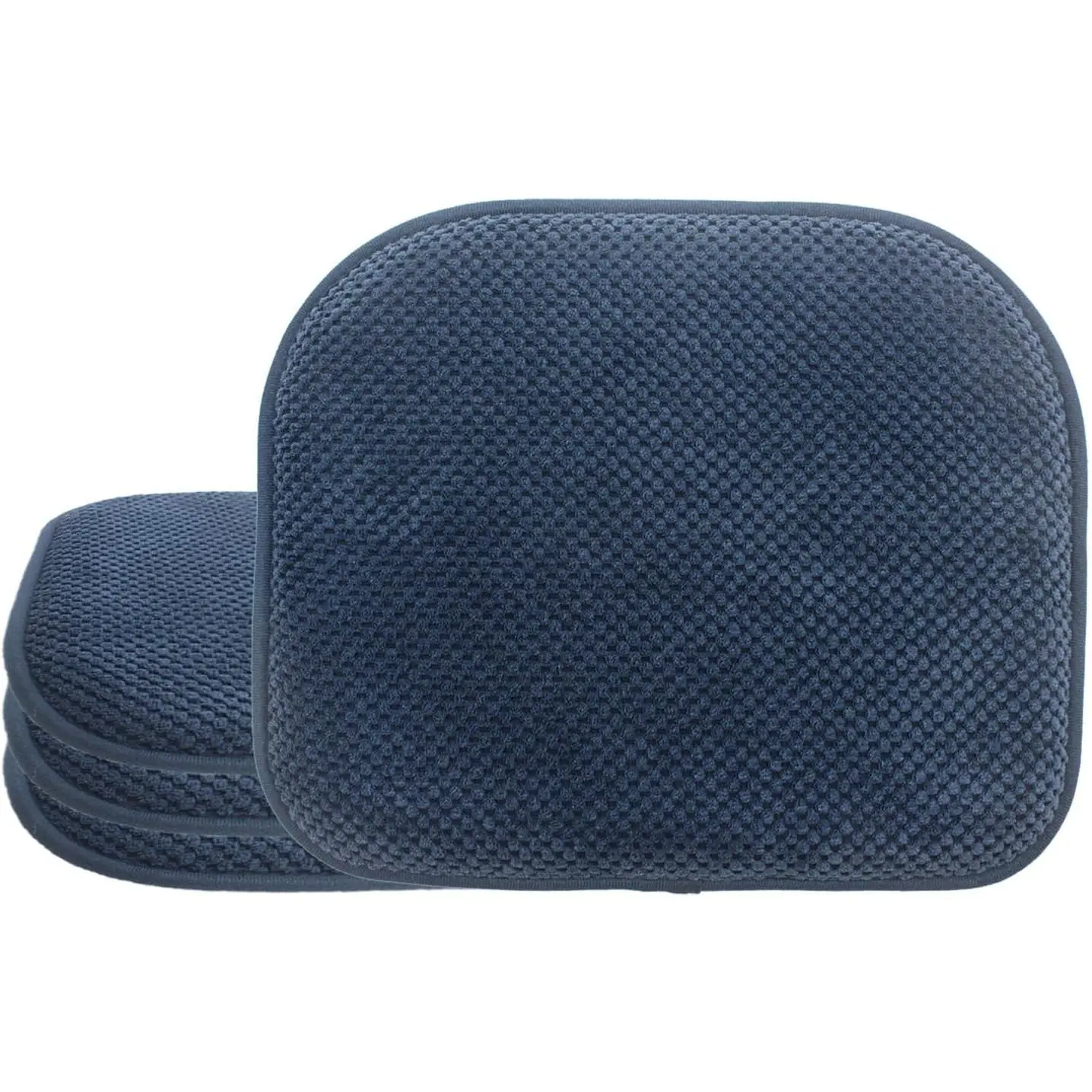 Chair Cushions - 15"*17" Kitchen Dining Chair Pads Foam Seat Cushion for Chairs Barstool Cushions Non Slip Seat Pad