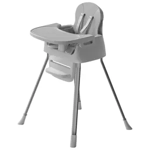 Portable Baby Highchair  Months Infants and Toddlers with 5 Point Harness Convertible Comtable Seat  Cozy Eating Table Sit Up High Chair and Seats  Sitting Up Back Booster Feeding Chairs