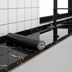 Peel and Stick Marble Contact Paper Removable Self Adhesive Waterproof Vinyl for Kitchen Countertops Bathroom Walls Bookshelves Drawers Table Top DIY Home Decor