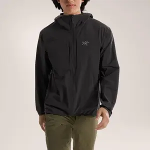 Arc'teryx Men's Gamma Lightweight Hoody - Durable Water-Resistant Outdoor Hoodie, Light Yellow, Ideal for Outdoor Wear - Menswear, Sweatshirts