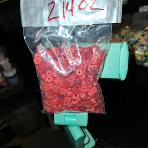 Red mix clay beads