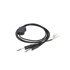 General Aviation GA Dual Plug Headset Extension Cable