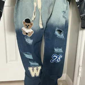 Teddy wave denim blue