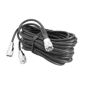 Accessories unlimited  18 ft. Plug to Plug Co-Phase Harness, Low Loss, Pl259 Plugs, Two Arms