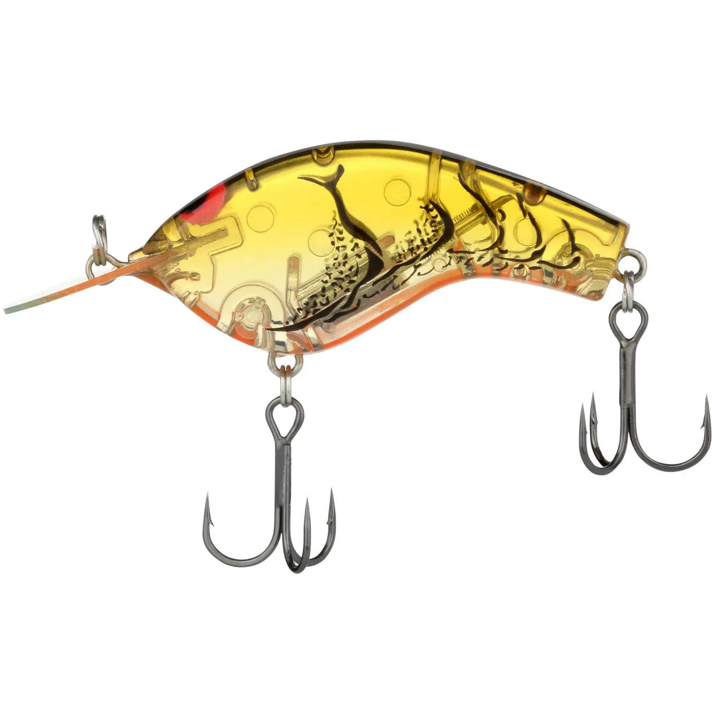 Shimano Macbeth Flat 57F Flat-Sided Fishing Crankbait - Circuit Board, Slim Bill, Tight Roll, Cold Water Use, 3-5 ft Diving Depth, Extra Casting Distance, Jet Boost Lure Technology