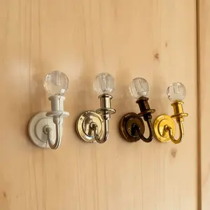 Dollhouse Mini Metal Wall Lamp Model Micro Life Scene Prop DIY Decor Collectible Gift for Hobbyists Easter Christmas New Year
