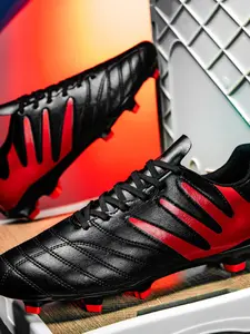 Football Shoes Fg/ag Long Studs for Artificial Grass, Training & Match, All-Season Anti-Slip, Durable Outdoor Indoor Sports Shoes