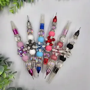 Wax tip beaded crafters pen Rhinstoning Diamond painting Nail art tool Rhinstone picker
