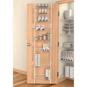 212 MAIN Standard OTD Pantry Organizer Rack - Steel Coated, 8-Layer Adjustable Pantry Storage for Kitchen, Wall