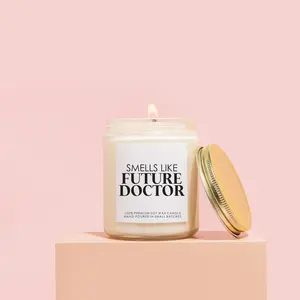 Future Doctor Candle Gift, Doctor Era Candle, New Doctor Gift, Med School Grad Candle, Medical Residency Match, Medical Student Candle Gift