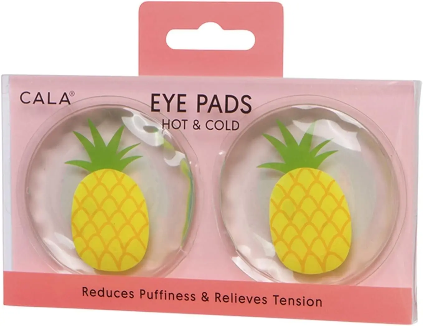 CALA Hot and Cold Reusable Eye Pads for Puffy Eyes and Dark Circles Treatments Evening Soothing