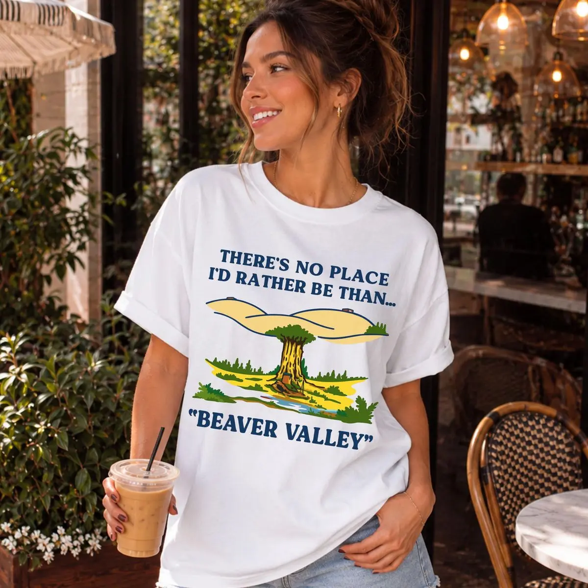 Beaver Valley T-shirt Sweatshirt Hoodie, Humour Saying Tee, Funny Saying Novelty Tee, Unisex Sweater Pullover Tee