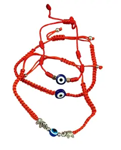 Evil eye or bad spirit away bracelets
