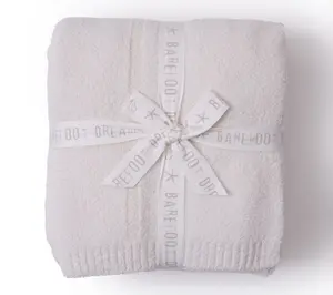 Barefoot Dreams CozyChic Cotton Tonal Plaid Throw 54x72