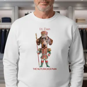 Custom Pet Sweatshirt, Personalized Pet Christmas Gift, Dog Lover sweatshirt Unisex