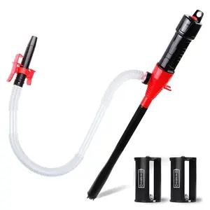 Portable Power Battery Pump, Water & Fuel Transfer Pump, Liquid Transfer Pump, Cordless Fuel Pump, Battery Powered Fuel Pump with 4ft Oil Outlet Pipe (Battery Not Included), Suitable for Lawn Mowers, Boats, Cars, Motorcycles