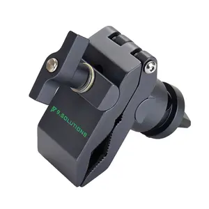 Python Clamp with Grip Joint, Unique Grip Head that Fastens onto Rods Ranging in Diameter from 1/4" to 5/8", Max Load: 44lbs, 9.VP5081C