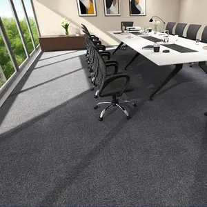 12-Pack Carpet Tiles & Squares (32 Sq Ft) | 20"x20" Commercial Grade with 0.24" Pile | Non-Slip PVC Backing & Polypropylene  for Easy DIY Installation(Grey)
