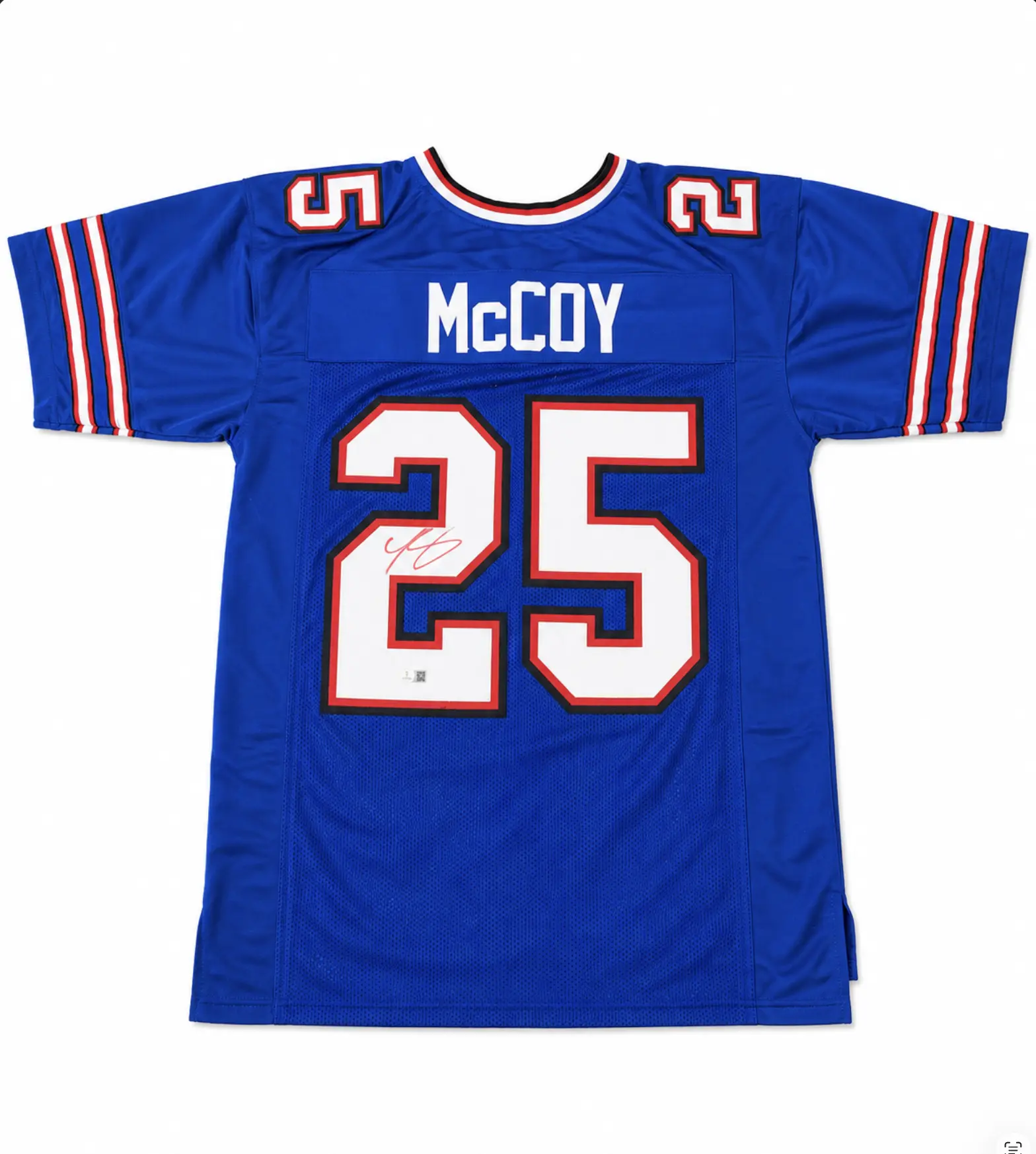 LeSean McCoy Signed Buffalo Bills Jersey | Beckett Witnessed Authenticated (BAS) | Autographed NFL Memorabilia