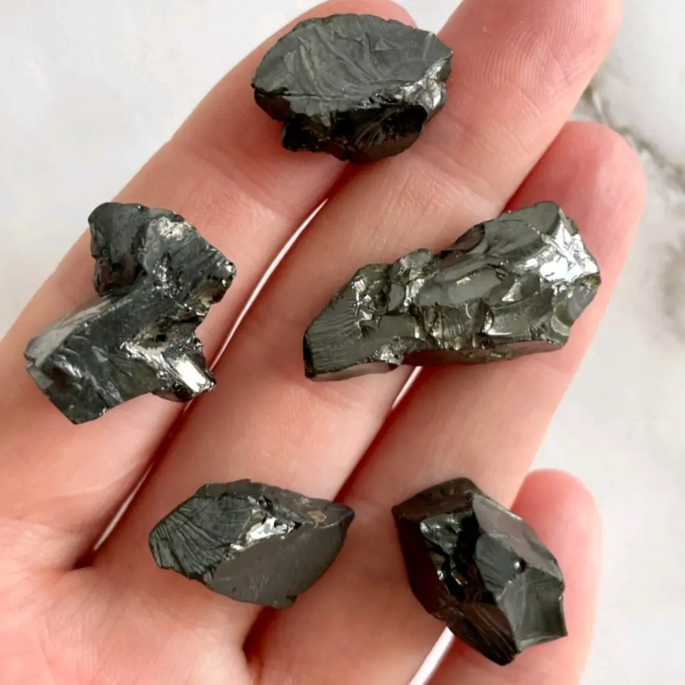 Elite Noble Shungite- Natural Mineral Specimen- protection grounding purification