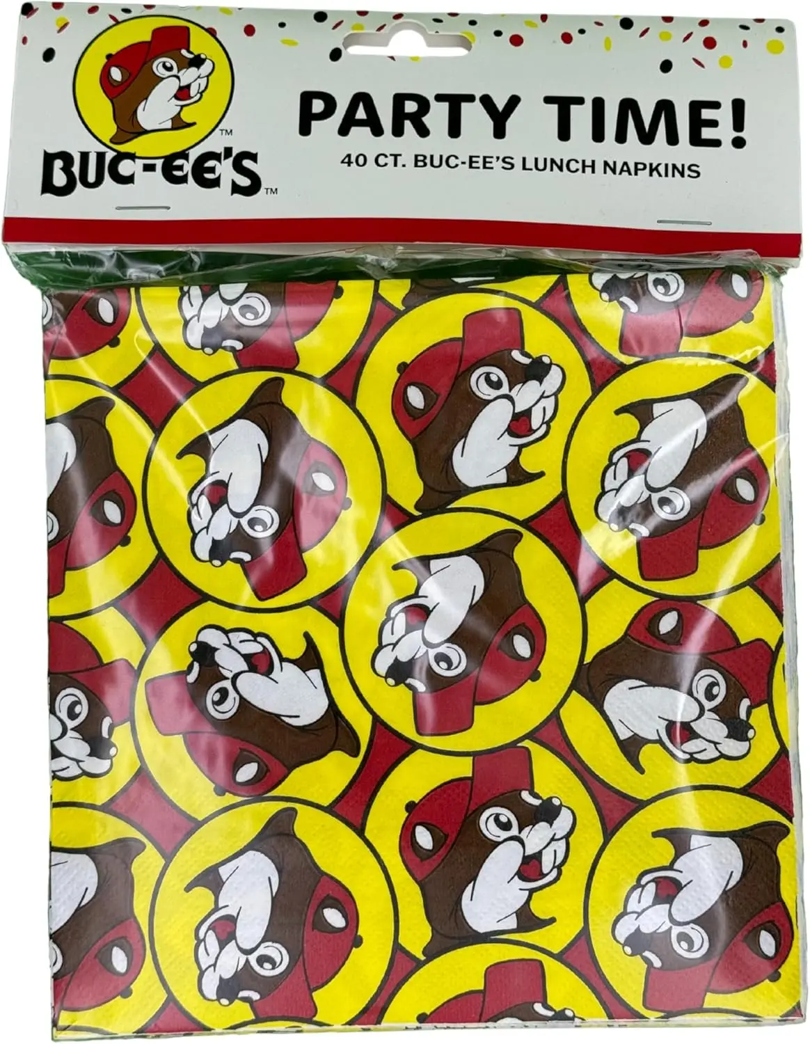 Buc-ee's Party Napkins (Large, Logo)