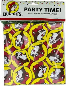 Buc-ee's Party Napkins (Large, Logo)
