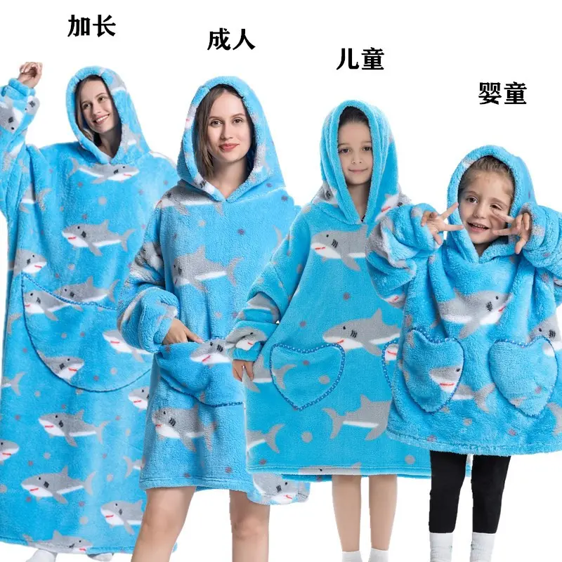 Blue Shark Warm Clothing