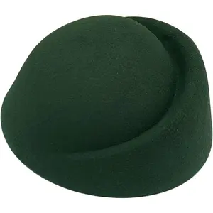 Women  Cap Stewardess Pillbox Hat  Fascinator Base Church Wedding Winter